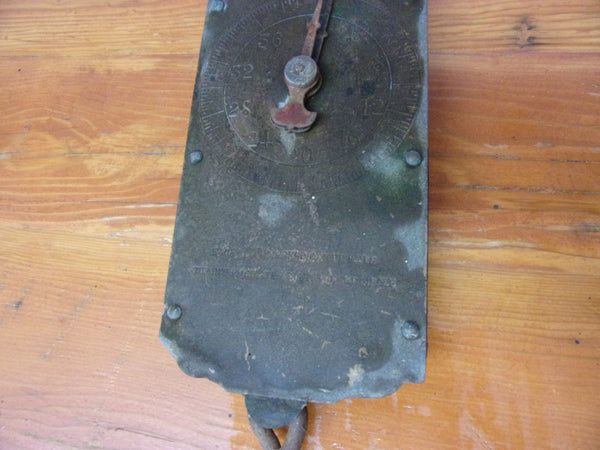 Antique Landers Improved Circular Spring Balance Scale