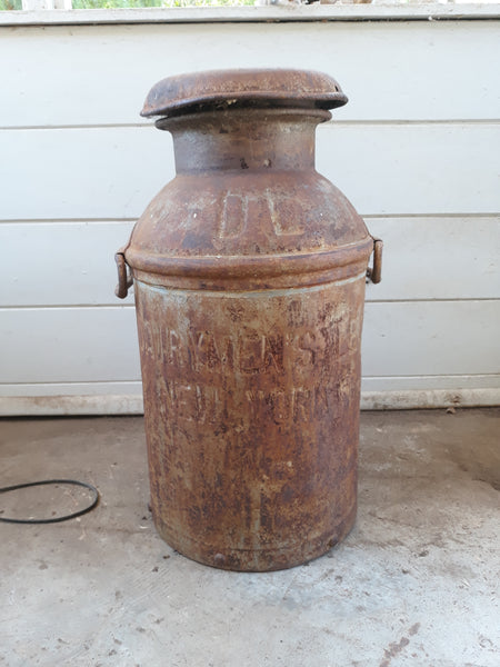 Antique Milk Can Dairymen's League New York