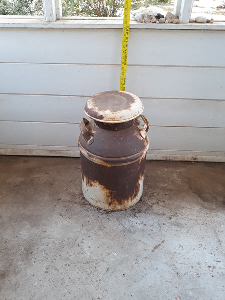 Antique Milk Can A12