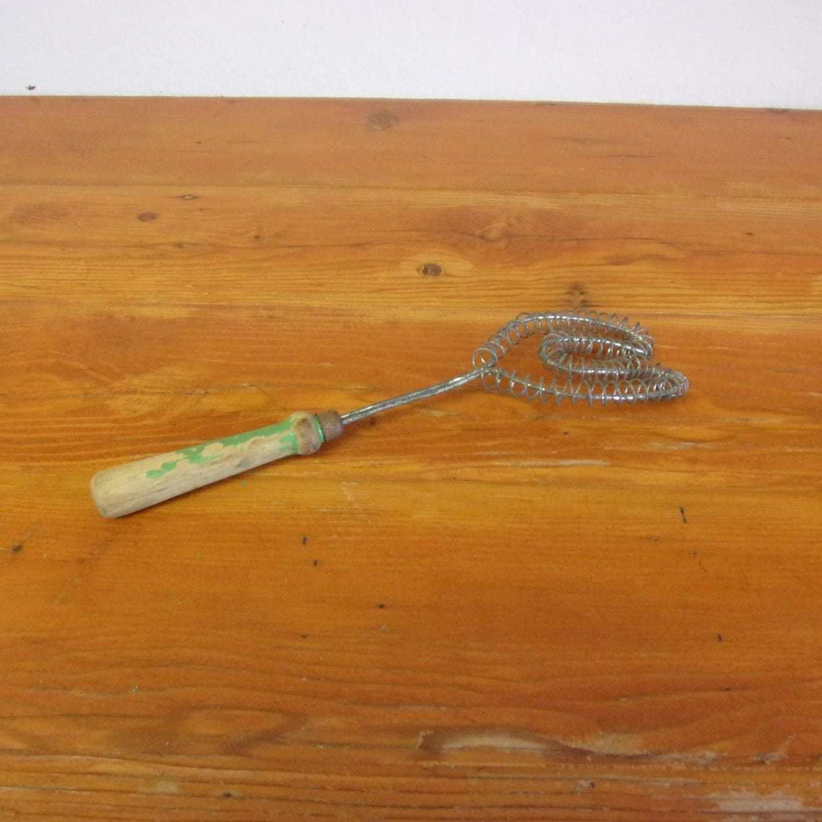 Antique / Spring Wire Whisk / Egg Beater / Sweden / Expandable