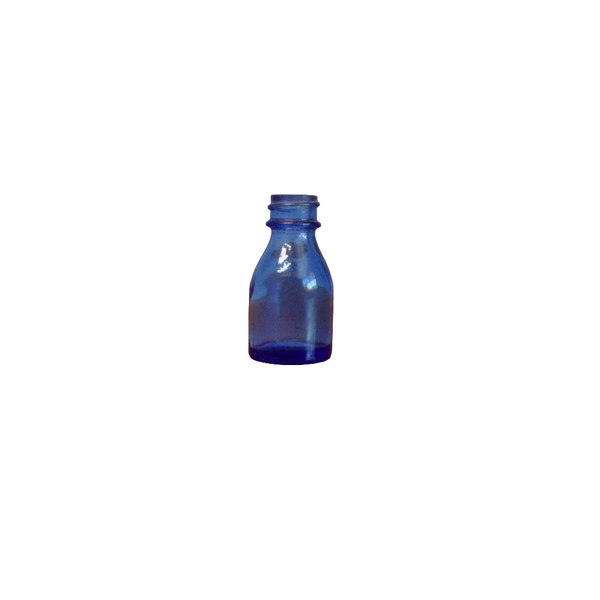 Vintage Vicks Vapor Cobalt Blue Medicine Bottle