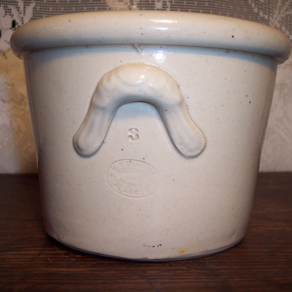 VIntage Stoneware Crock — Hoppe Shoppe