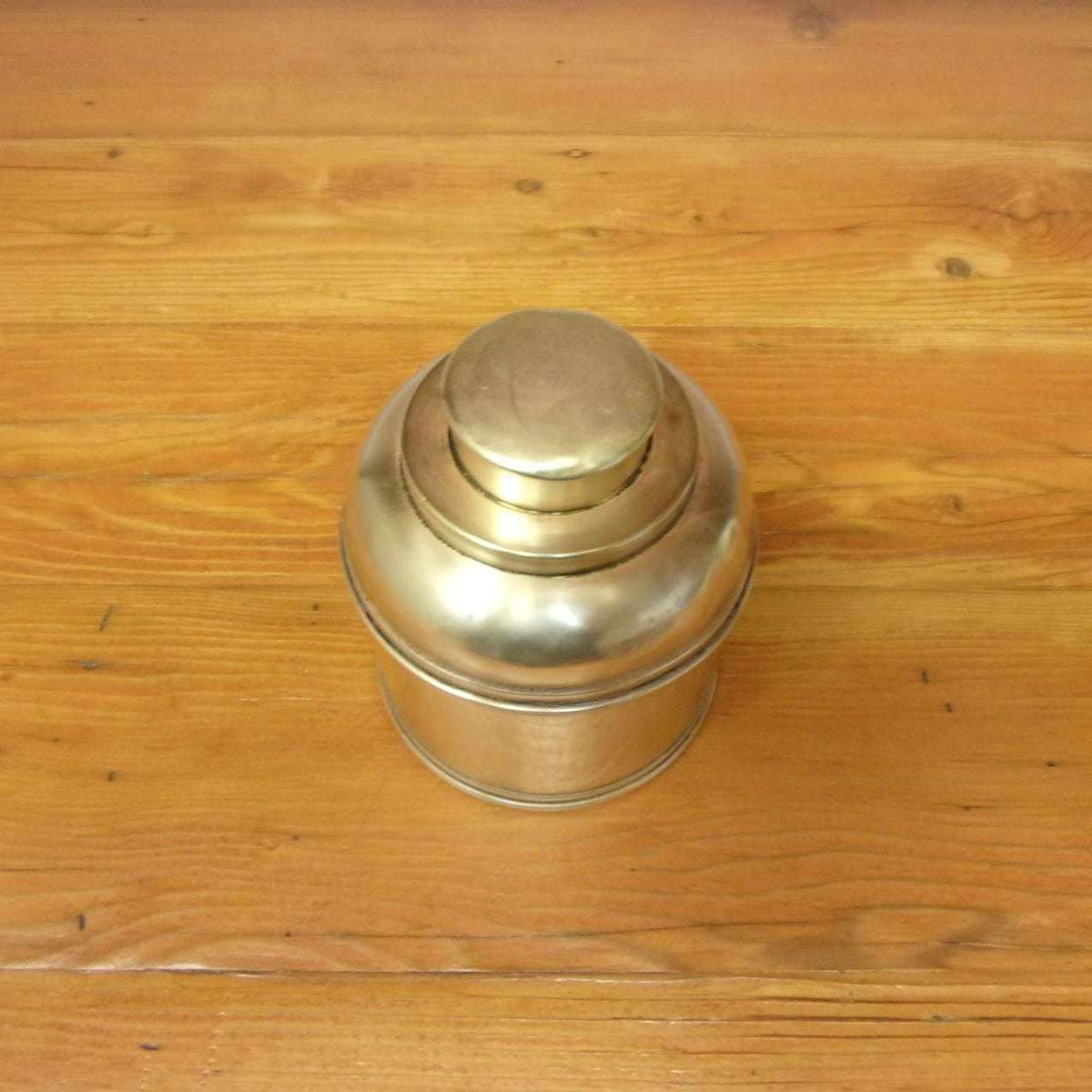 Vintage brass Rumidor humidor collectible Tobacciana