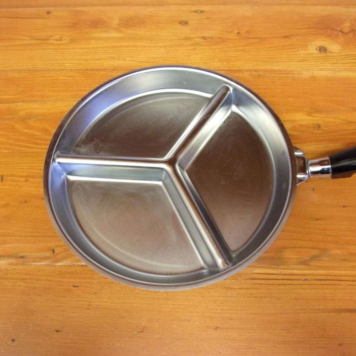 Vintage Everedy Divided Frying Pan Breakfast Skillet