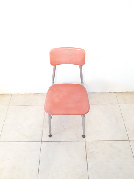 Vintage Heywood  Wakefield Heywoodite Kids Chair in Red