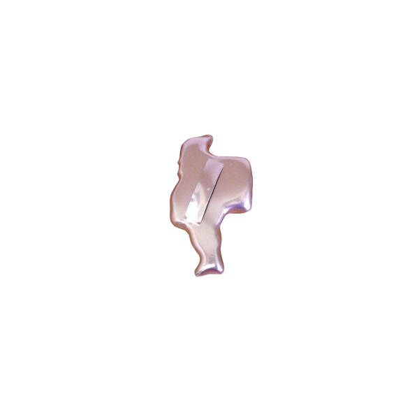 Vintage Santa Clause Copper Metal Cookie Cutter 009
