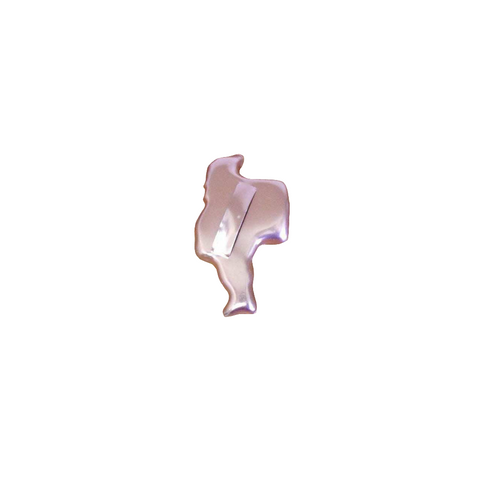 Vintage Santa Clause Copper Metal Cookie Cutter 009