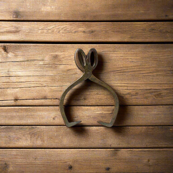 Antique Gifford Wood Co Cast Iron Tongs