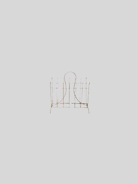Vintage Wire Magazine Rack Holder