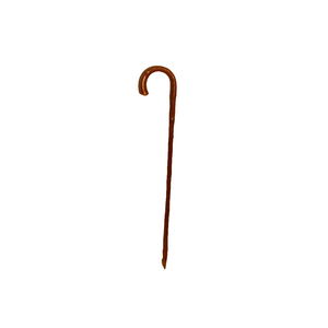 Rare Antique Vintage National Audubon Society Knotty Wood Cane Walking Stick 015