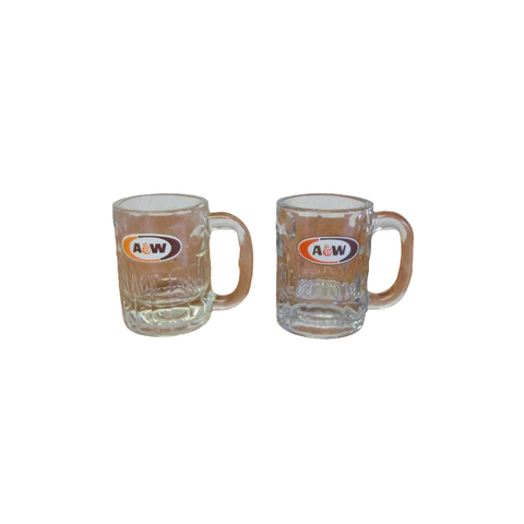 Vintage A&W Root Beer Mugs Small
