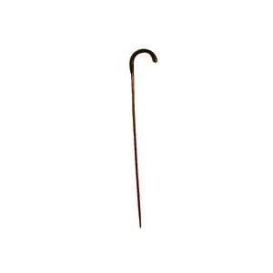 Antique Vintage Wood Cane Walking Stick with two tones 012