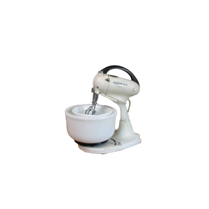 Vintage Hamilton Beach Stand Mixer with Milk Glass Bowls WM 705665  D Model G