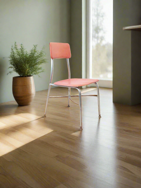 Vintage Heywood  Wakefield Heywoodite Kids Chair in Red