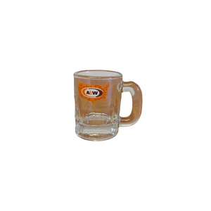 Vintage A&W Root Beer Mugs Kids Baby Shot Glass Size