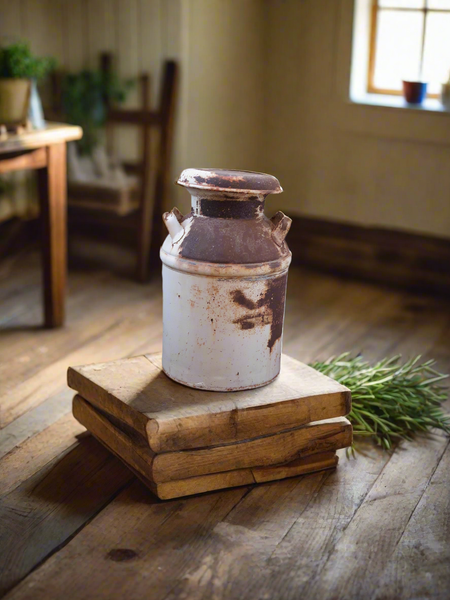 Antique Milk Can A12