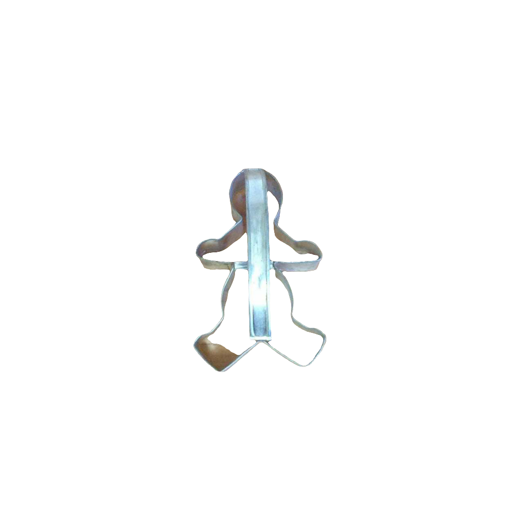 Vintage Gingerbread Man Metal Cookie Cutter 005