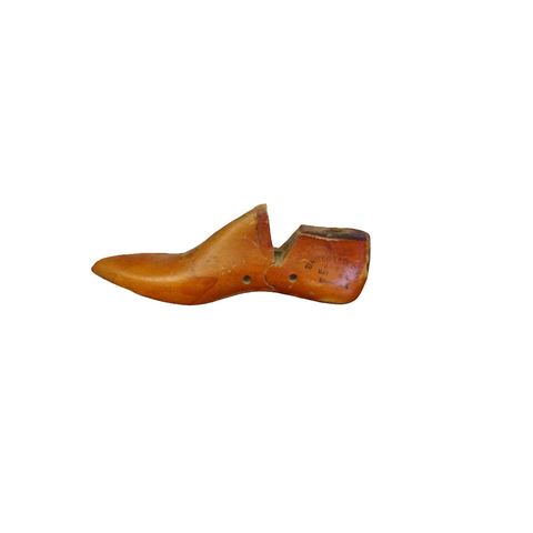Vintage Wood Shoe Form USMC United Last Div Branch