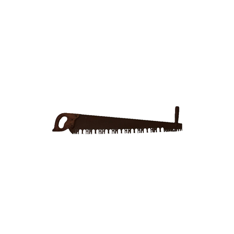 Vintage Two Man Logging Saw