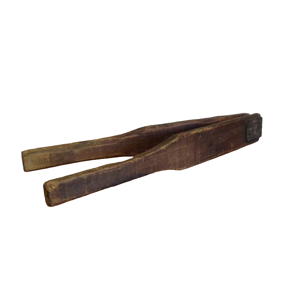 Antique Wood Lard Press