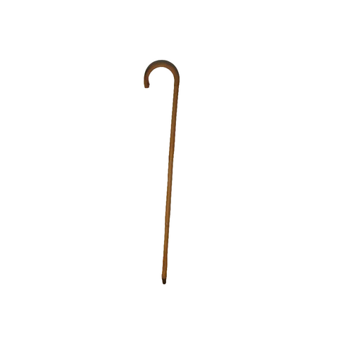 Antique Vintage Bent Bamboo Wood Tapered Cane Walking Stick 006