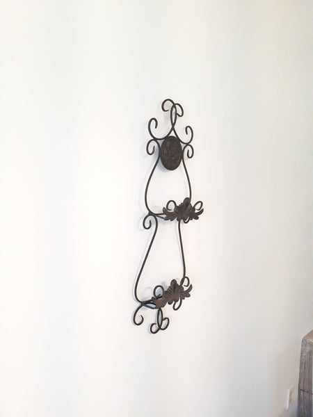 Vintage Plate Holder Rack