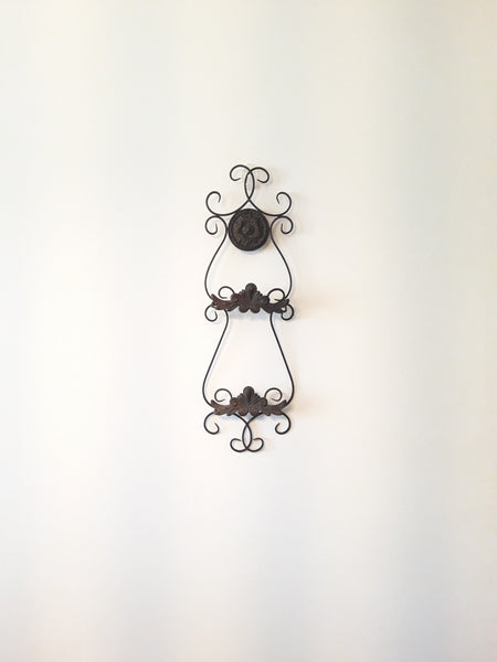 Vintage Plate Holder Rack