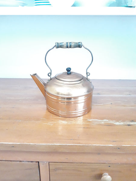 Vintage Revere copper Tea Kettle