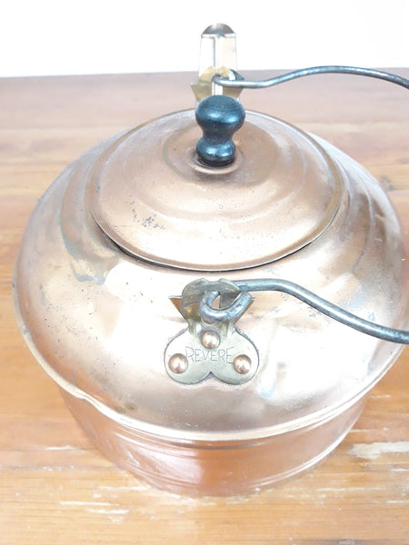 Vintage Revere copper Tea Kettle