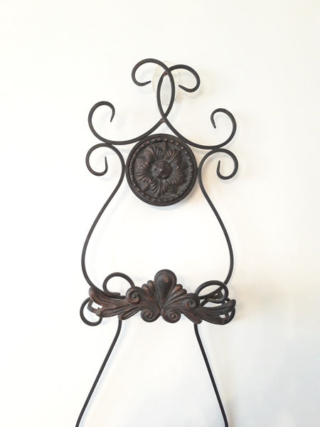 Vintage Plate Holder Rack