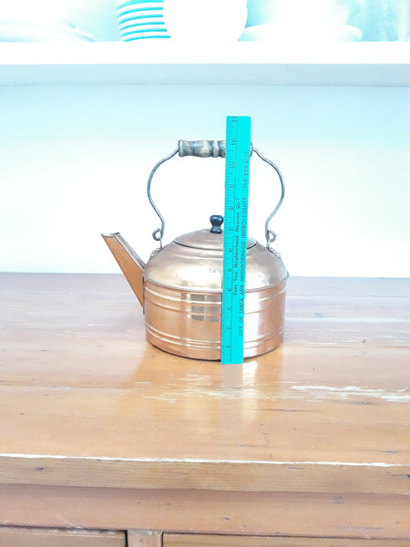Vintage Revere copper Tea Kettle