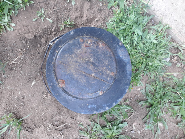 Antique Cast Iron Cauldron
