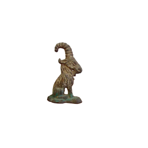Vintage John Wright Cast Iron Goat Bottle Opener