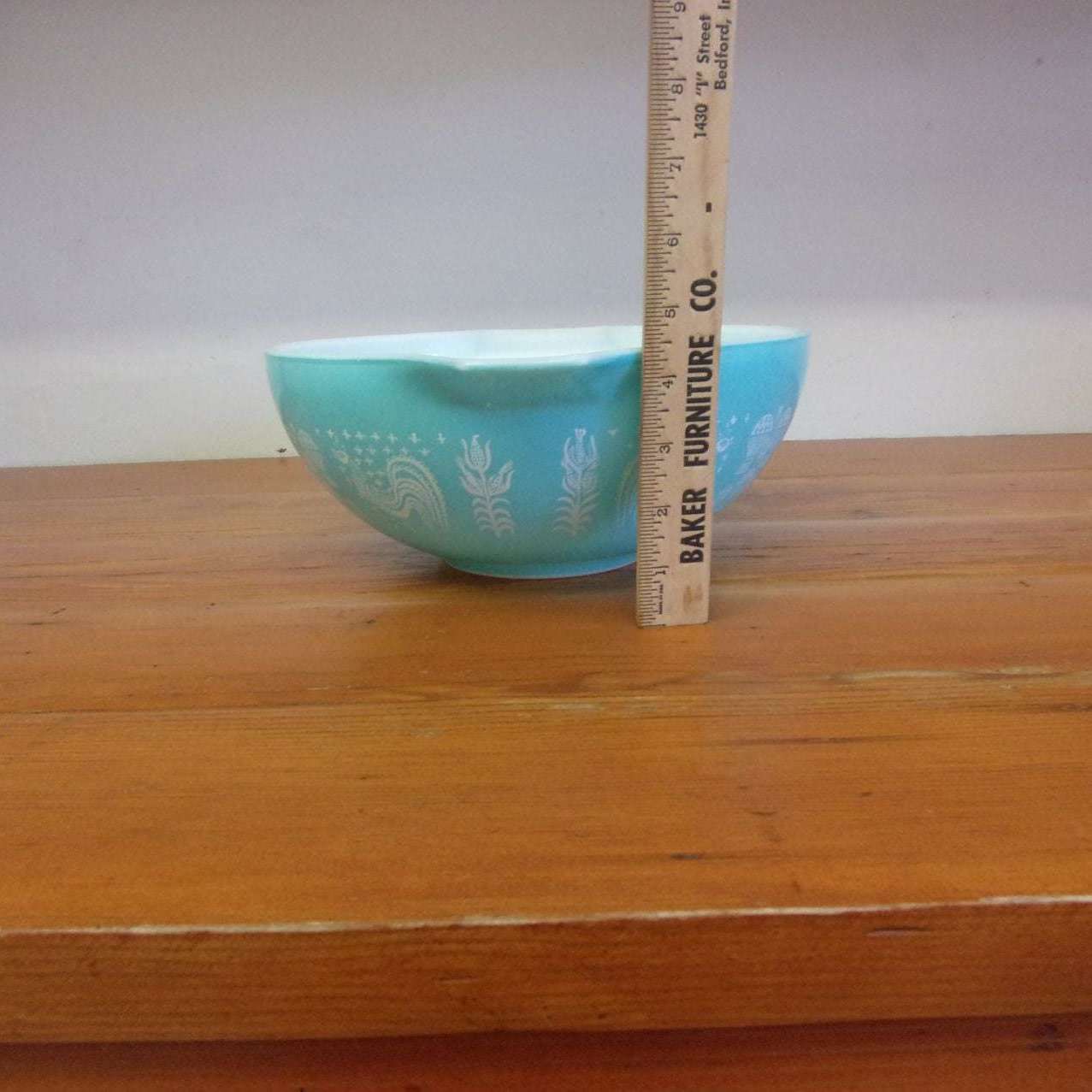 Vintage Pyrex outlet Butterprint Mixing Bowl 1958