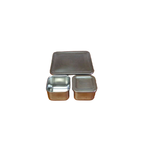 Vintage Revere Ware Refrigerator dishes stainless steel