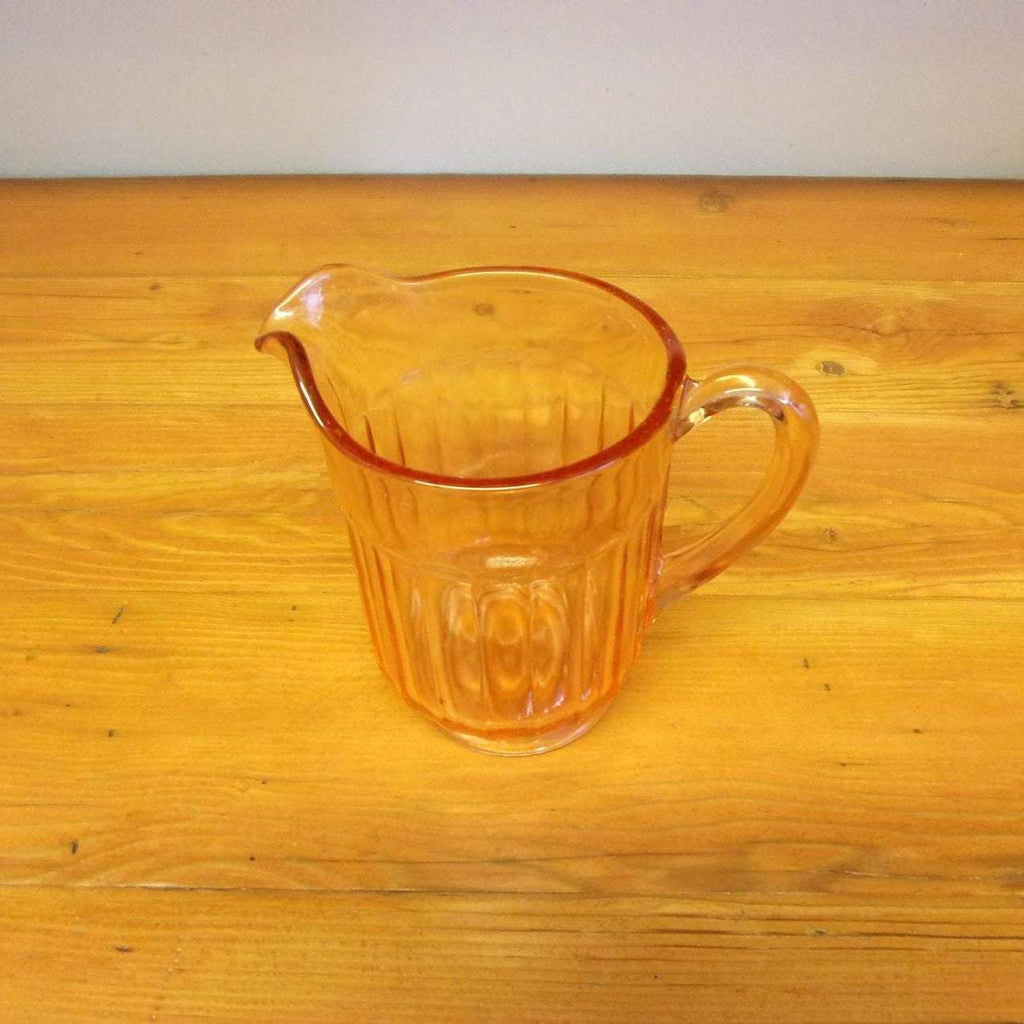 Vintage pink depression glass milk pitcher – Ma and Pa's Attic ®