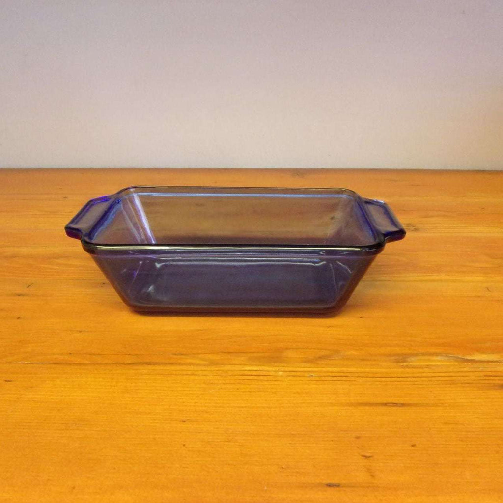 Vintage Anchor Hocking cobalt blue glass loaf pan – Ma and Pa's