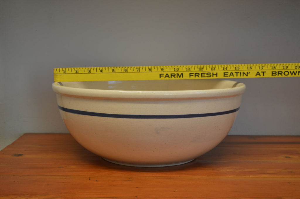 French Mixing Bowl Extra Large Mixing Bowl, Primitive Pottery Kitchen –