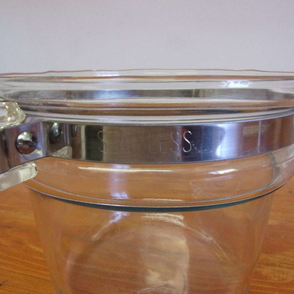 Vintage Pyrex 1 ½ Qt Flame ware Double Boiler 1937-51 Good Usable - Ruby  Lane