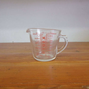 Vintage Pyrex Melamine Dry Measuring Cups 1 Cup 1/2 Cup 1/3 Cup 1/4 Cup 4  Total