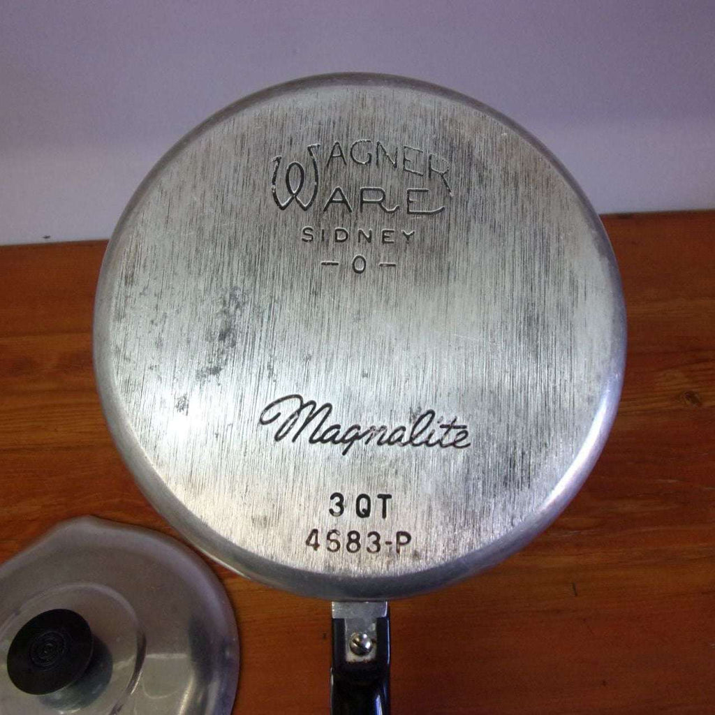 Mavin  Vintage aluminum WAGNER WARE MAGNALITE 4683 P 3 quart
